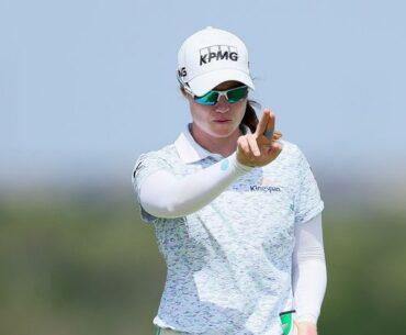Leona Maguire battles her way into contention as Minjee Lee leads Women’s PGA by four in Texas