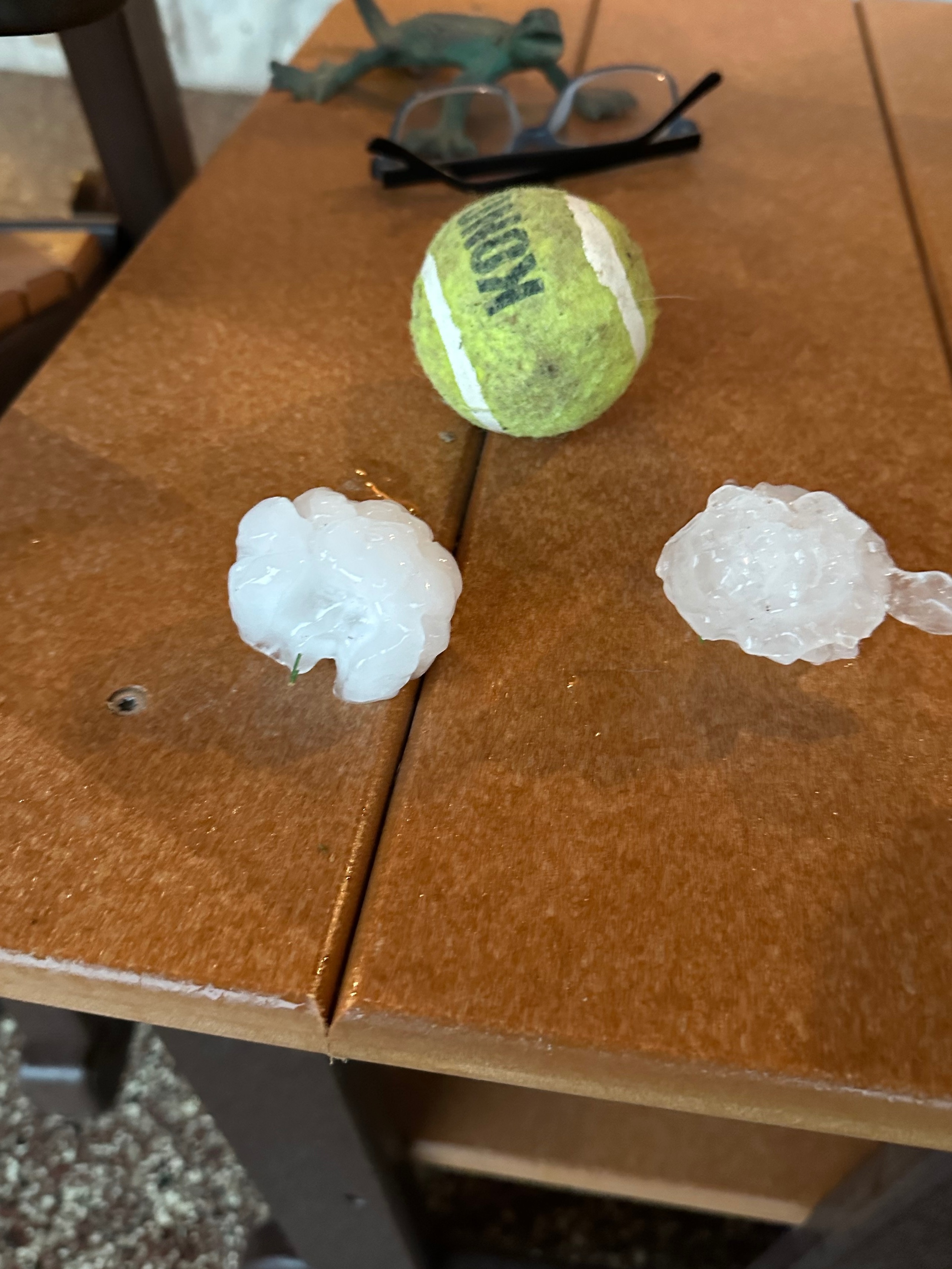 SW Parker county Hail Storm 6/1/25.  App 8:00pm