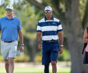 Tiger Woods walks course for son's round at Nicklaus Junior Championship