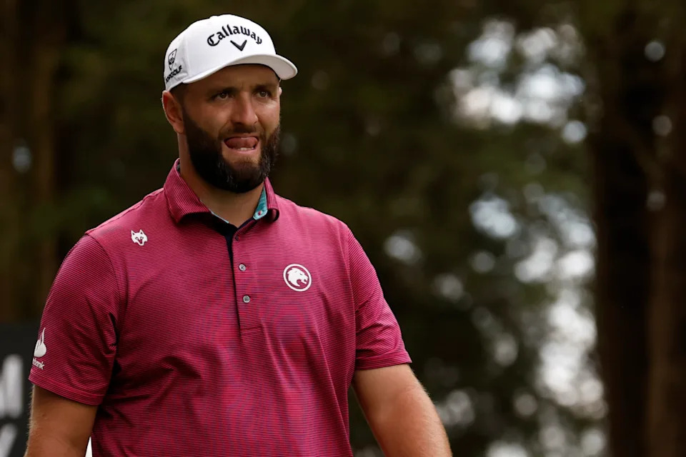 Jon Rahm stands atop the list of highest-paid pro golfers.© Geoff Burke-Imagn Images