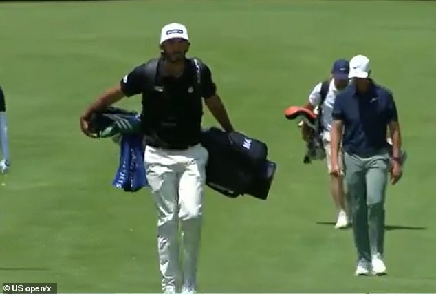 Homa, a six-time winner on the PGA Tour, carried his own clubs during the final qualifier