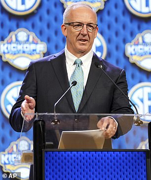 Greg Sankey has worked for the SEC since 2002 and been the league's commissioner since 2015