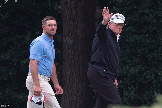 DeChambeau's ongoing friendship with Donald Trump has only helped increase his popularity