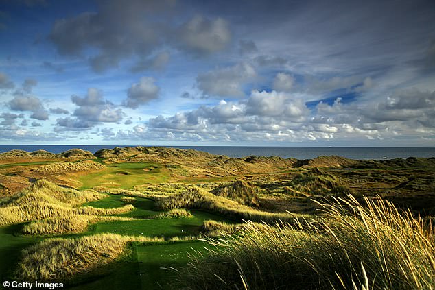 It is a stunning creation which, although built originally on relatively flat land, now boasts some incredible undulations