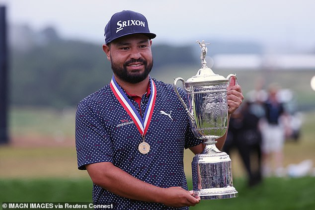 But JJ Spaun birdied the 17th and the 18th to move ahead of the Scot and win his first major