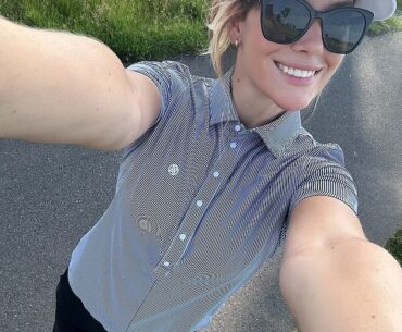 Spiranac shared that she played poorly after wearing a more conservative outfit to the course