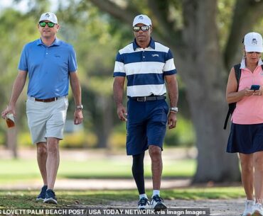 Tiger Woods sparked concern among fans after pictures emerged of him in Florida this week