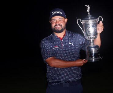 Golf: JJ Spaun wins rainy US Open for first major title | Golf News
