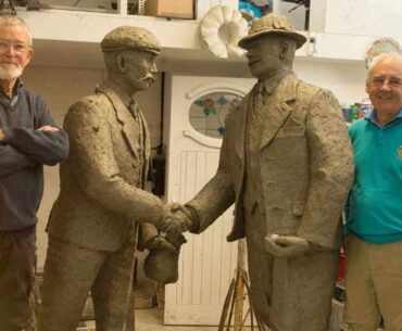 Royal Dornoch Golf Club commission statues of legendary architect Donald Ross and long-running secretary John Sutherland to stand at entrance