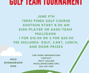 Vinemont Golf Team to host 3rd annual golf tournament June 9 at Terri Pines