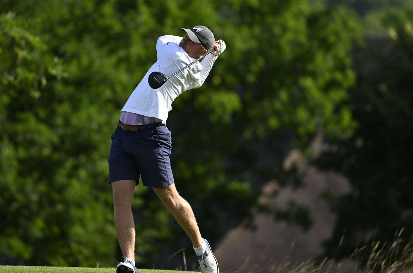 Mid-Kent’s Oliver Lewis-Perkins qualified with a round of 69. Picture: Barry Goodwin