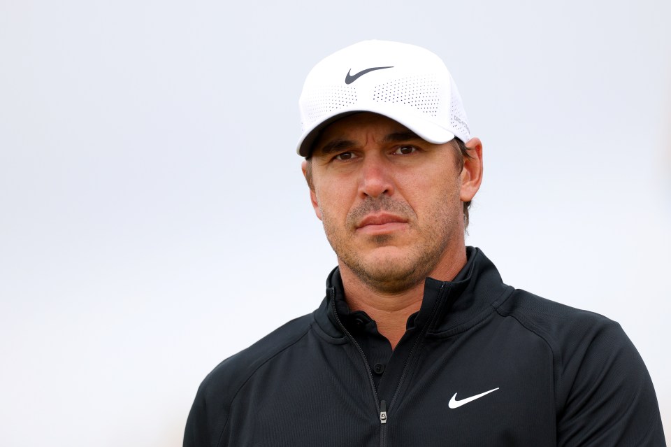 TROON, SCOTLAND - JULY 19: Brooks Koepka of the United States looks on from the fourth hole during day two of The 152nd Open championship at Royal Troon on July 19, 2024 in Troon, Scotland. (Photo by Andrew Redington/Getty Images)