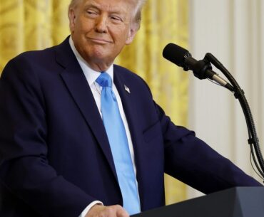 Trump says WFH staff are actually playing golf and tennis