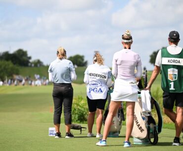 ‘Little ridiculous’: Glacial pace of play at Women’s PGA leaves stars flummoxed