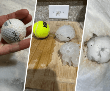 Hail golf ball size and larger in North Texas on June 1 – NBC 5 Dallas-Fort Worth