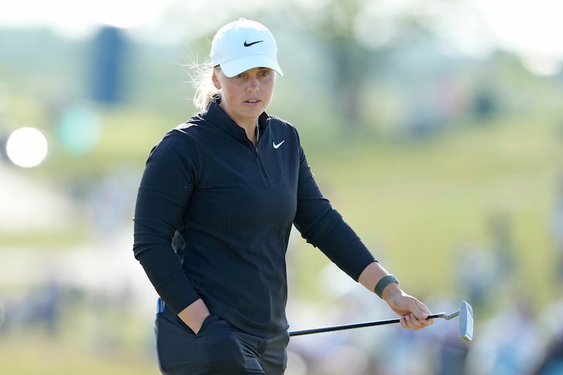 Swedish golfer Maja Stark won the US Women's Open at Erin Hills Golf Course, Wisconsin. Photograph: Patrick McDermott/Getty Images