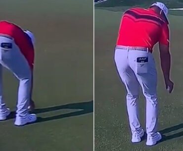 US Open fans call for Bryson DeChambeau to be DISQUALIFIED as he appears to forget the rules of golf in bizarre video