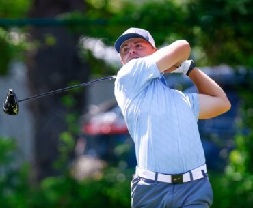 Trevor Drew grabs 9-shot lead entering Lowell City Golf Tournament final round