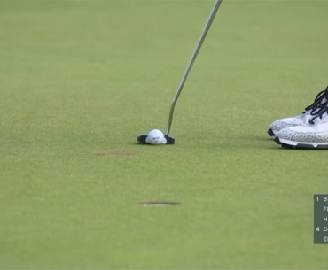 Keegan Bradley makes birdie on final hole, Tommy Fleetwood makes bogey, to steal the Travelers