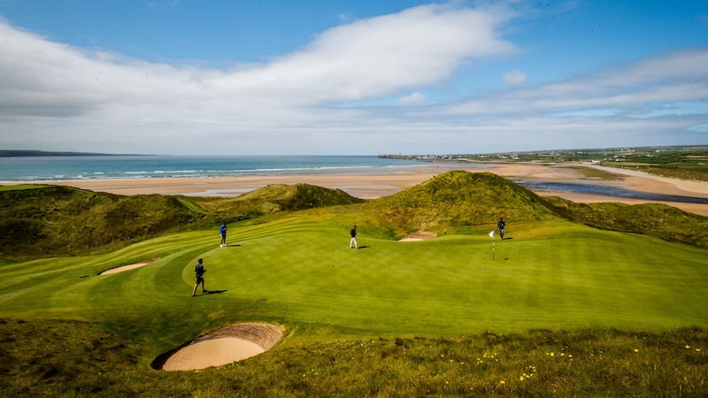 Lahinch Golf Club, Co Clare, will host the 2026 Walker Cup. Photograph: Oisin Keniry/Inpho