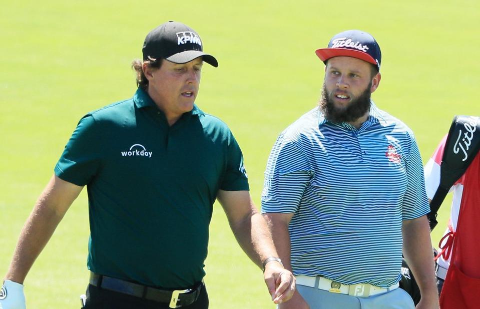 Andrew 'Beef' Johnston played in the US Open at Oakmont in 2016