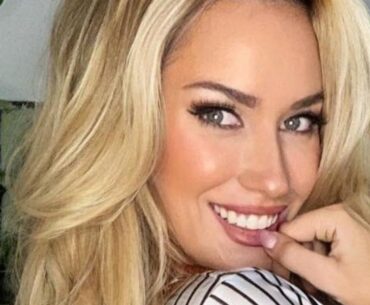 Paige Spiranac Shows Off Her Bikini Tan Lines While Braless
