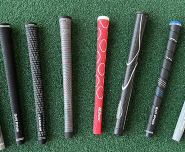 Selection of golf grips
