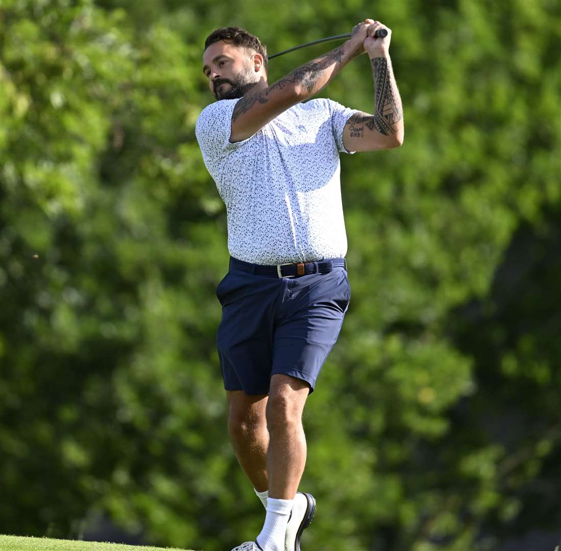 Peter Goddard of Chart Hills tied 92nd at Rochester & Cobham. Picture: Barry Goodwin