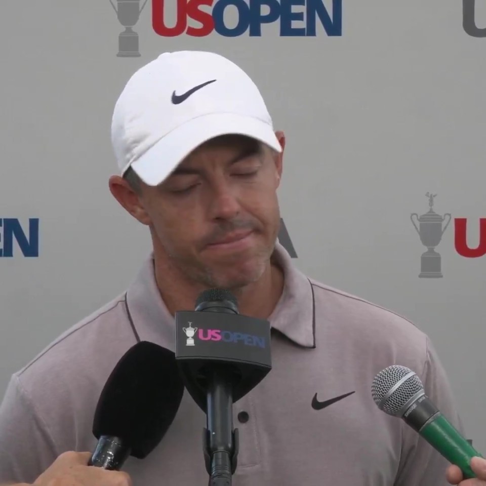 Rory McIlroy admits he just wants to 'get out of here' in tense interview after US Open nightmare at Oakmont, , After declining media after his first two rounds, Rory McIlroy spoke after his third round at the U.S. Open., , Here's the full interview, for those interested. Touches on his "pretty average" play, feeling "a little flat," and thoughts on media obligations.