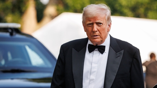 Donald Trump reported over $600 million in income from various ventures, including crypto and golf clubs, in a financial disclosure. His assets total at least $1.6 billion, highlighting potential conflicts of interest amid accusations regarding his business dealings during his presidency.(Bloomberg)