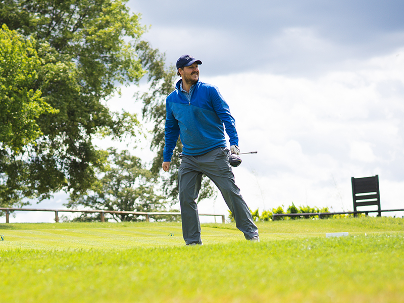 Nick Bonfield at England Golf's iGolf Event