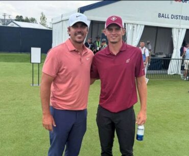 Tyler Weaver source of big inspiration for Newmarket Links Golf Club juniors after U.S. Open debut at Oakmont Country Club