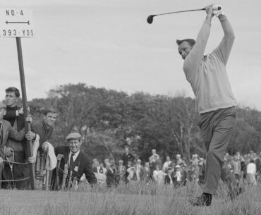 Arnold Palmer driving