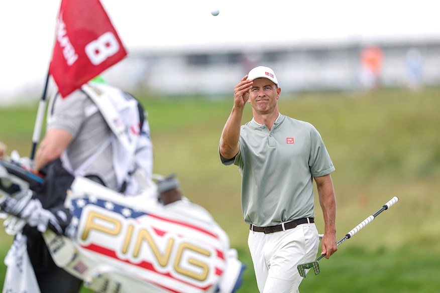 Adam Scott uses a L.A.B. Golf Mezz.1 Proto putter