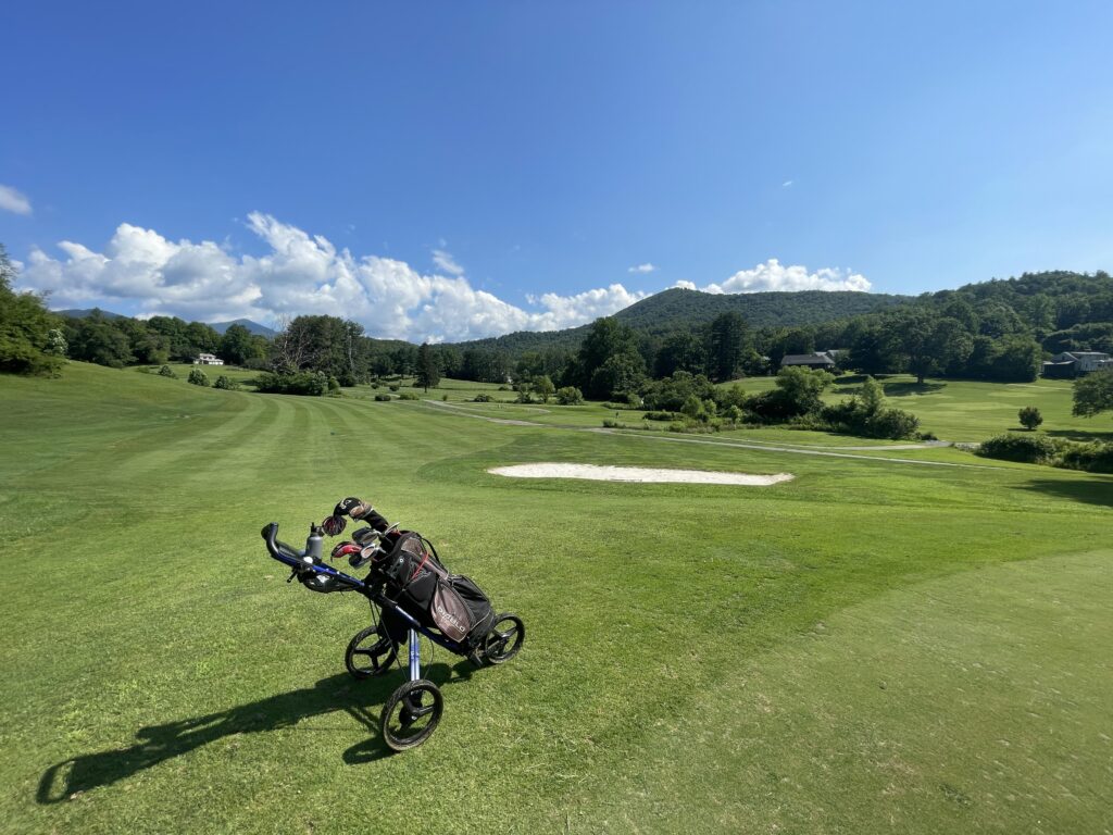 Doesn’t get much better than a morning round without anyone else on the course