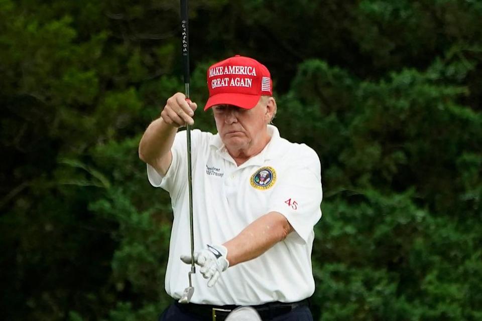 The Trump National Golf Club Bedminster received a C rating on May 6. (Getty Images)