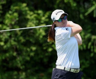 ‘Irish Goodbyes’ pairing of Leona Maguire and Jennifer Kupcho just a shot off the pace in Michigan