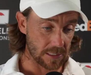 Tommy Fleetwood responds to Keegan Bradley win, press conference, interview, video