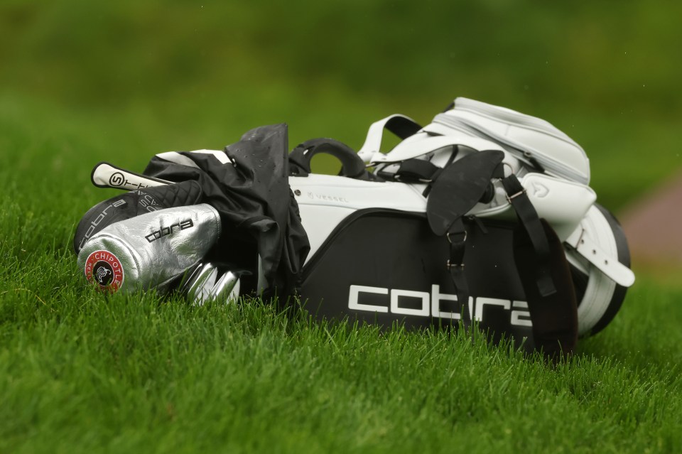 The American carried his own bags for 38 holes on golf's longest day