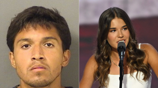 A 23-year-old Texas man, Anthony Thomas Reyes, was arrested after trespassing at Mar-a-Lago to propose to Trump’s granddaughter, Kai Trump.(Palm Beach County Sheriff's Office/Kai Trump)