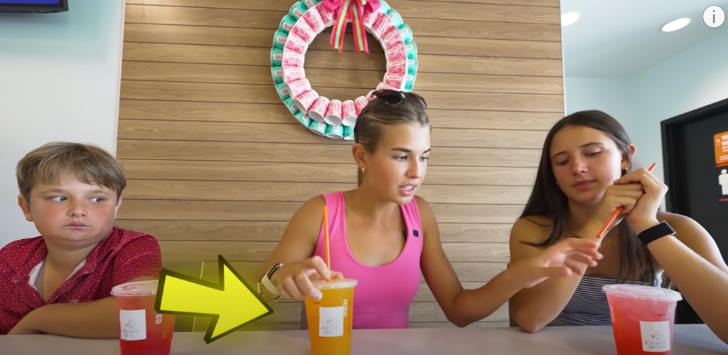 Kai tasted every drink on the menu for her Dunkin' Donuts video