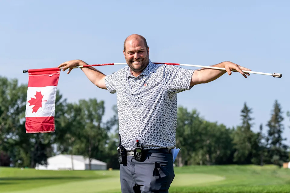 Calgary, Alberta: Ryan Paul is following in the footsteps of his father, Bill, as tournament director of the RBC Canadian Open. Pictured here at the CPKC Women’s Open at Earl Grey Golf Club.
