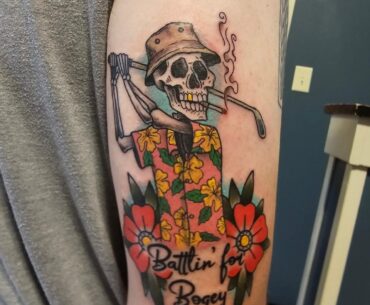 Just want to share my golf tattoo. Show me yours!