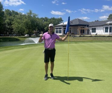 First hole-in-one at 35! Golf gods finally took pity on me