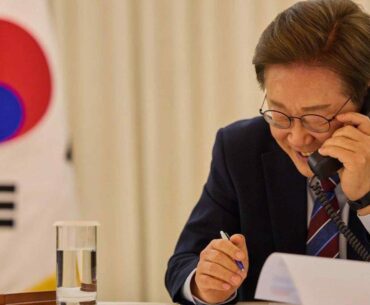 South Korea's Lee and Trump discuss tariffs, golf in 1st phone call