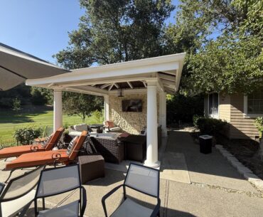 Can I make this outdoor gazebo into a Golf Sim or at least practice range