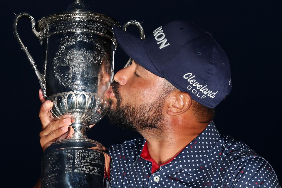 Spaun lifted the US Open at Oakmont