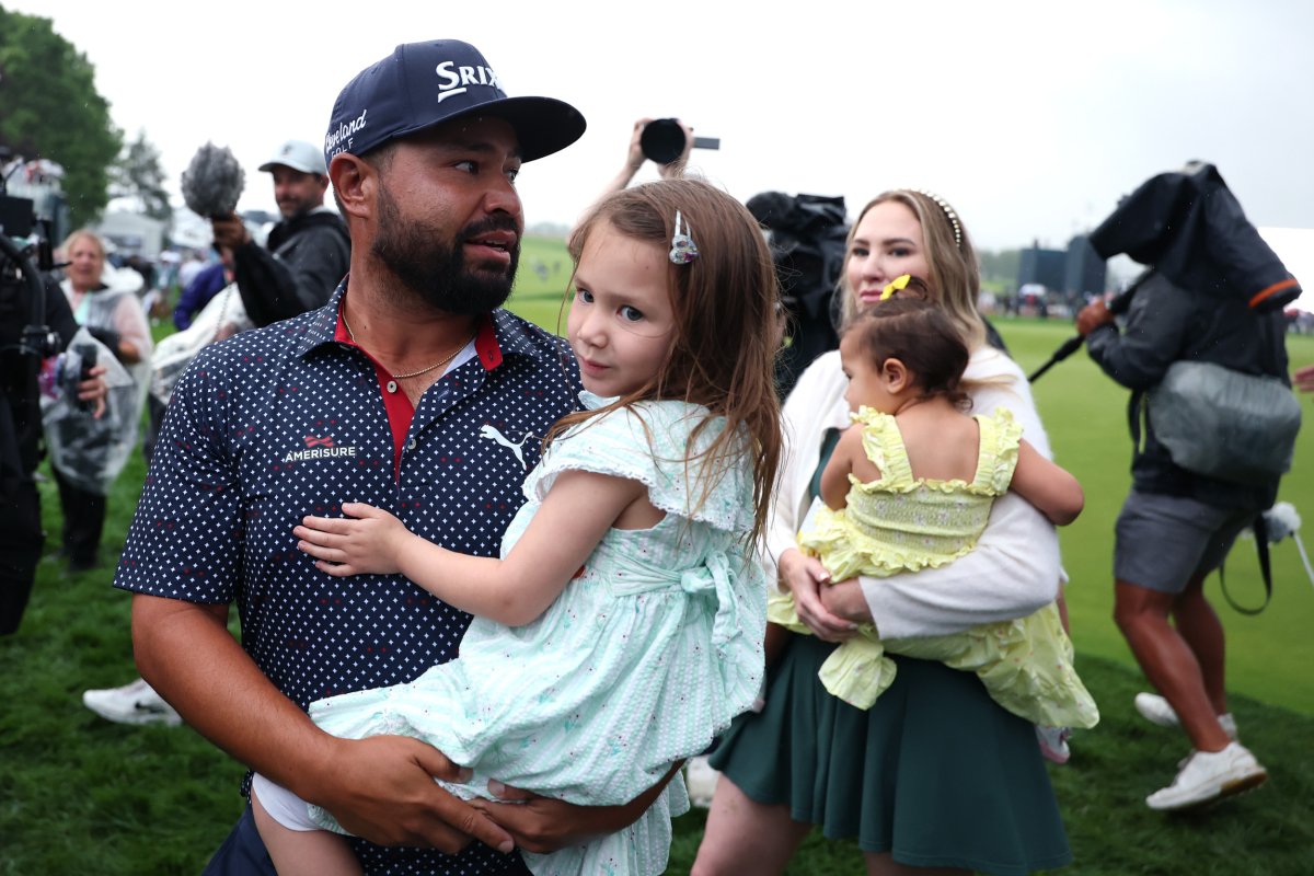 JJ Spaun US Open Melody Wife