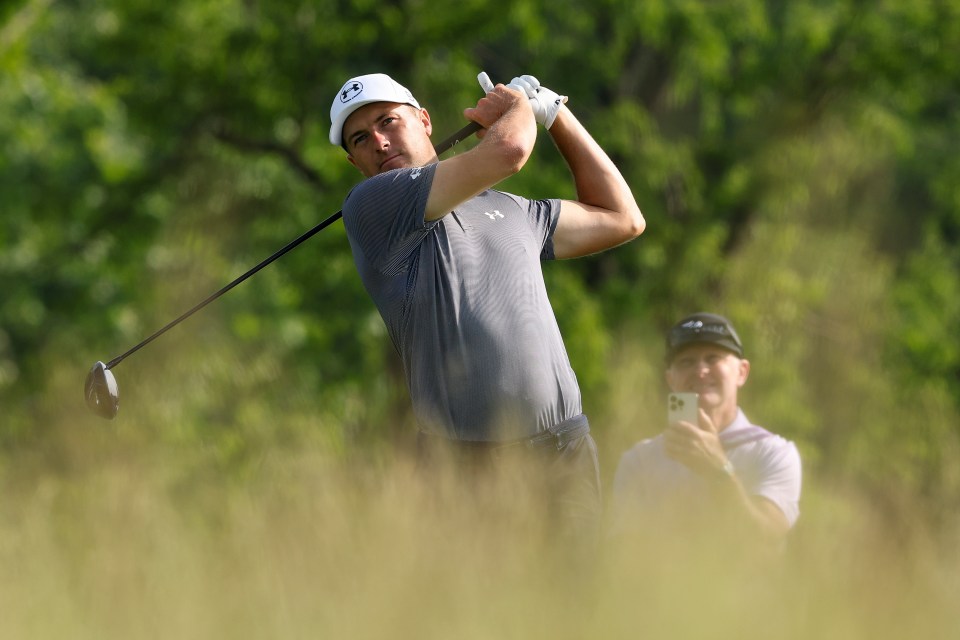 Jordan Spieth undergoes his US Open practice at Oakmont
