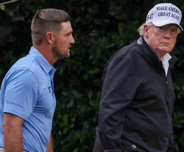 Trump's Age Is Catching Up To Him In Haggard Pics From His Latest Makeup-Free Golf Outing